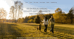 Desktop Screenshot of hundcoachivast.se